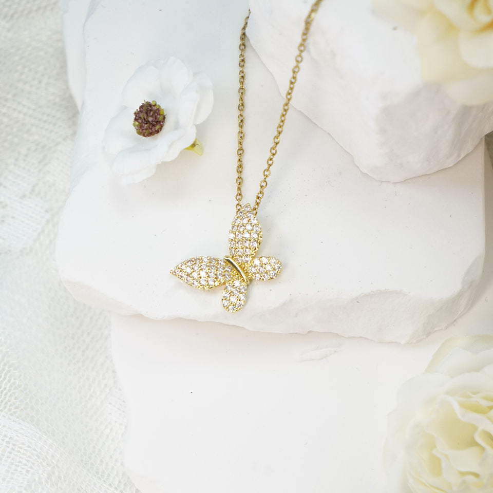 Movable Fish Pendant 18k Gold Plated