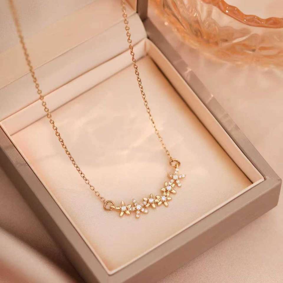 Fashion Jewelry 18K Gold Plated Link Chain Necklace